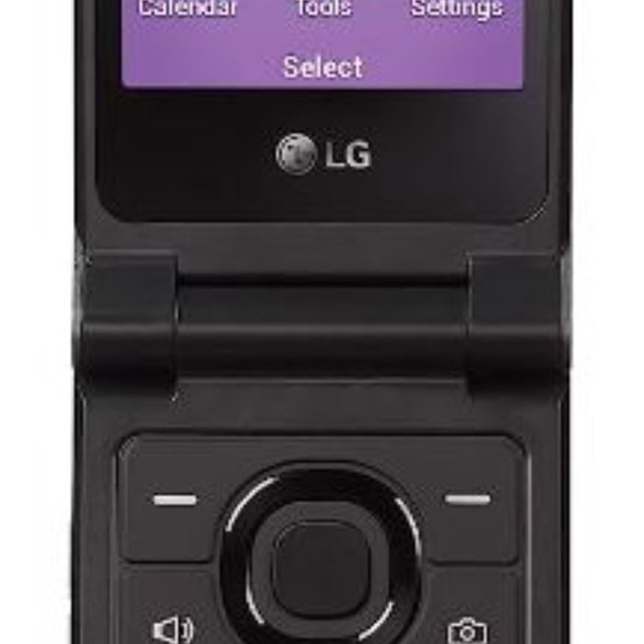 TracFone Carrier-Locked LG Classic Flip 4G LTE Prepaid Flip Phone- Black - 4GB - - Picture 1 of 1